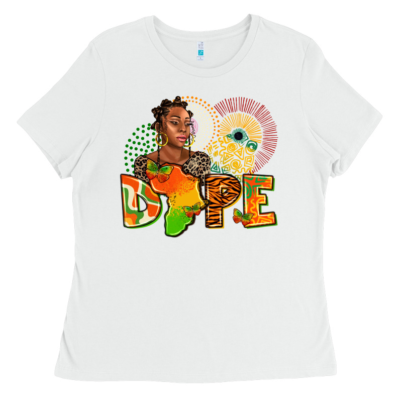 Dope Juneteenth Ladies Tee by AdoDesignShop | Teevron