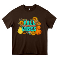 Chocolate Brown fall vibes Heavy Core Tee - Artiststas