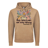 Vintage Coffee his mercies are new every morning Vintage Hoodie - MaliasSmallBusiness