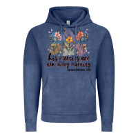 Vintage Denim his mercies are new every morning Vintage Hoodie - MaliasSmallBusiness