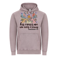 Vintage Zinc his mercies are new every morning Vintage Hoodie - MaliasSmallBusiness