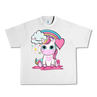 Lunar Rock cute unicorn and rainbow Urban Heavy Tee - NancyCooperArtShop