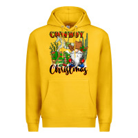 Lemon cowboy christmas gnome Premium Hoodie - CowGirlArtShop