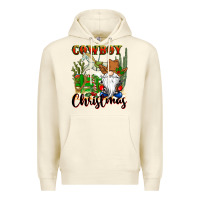 Sandshell cowboy christmas gnome Premium Hoodie - CowGirlArtShop
