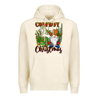 Tofu cowboy christmas gnome Premium Hoodie - CowGirlArtShop