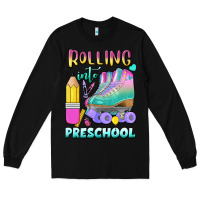 Black rolling into preschool Long Sleeve Tee - BundleAndBundleShop