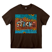 Chocolate Brown she is strong Heavy Core Tee - JahusDesignShop