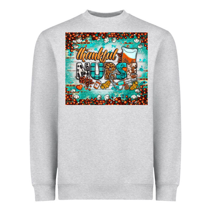 Thankful Nurse Fall Tumbler Heavyweight Sweatshirt by BundleAndBundleShop | Teevron