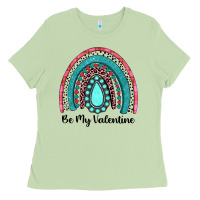 Matcha be my valentine gemstone rainbow Ladies Tee - JahusDesignShop