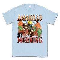 Dusty Blue amarillo by morning Classic Tee - MaliasSmallBusiness