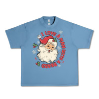 Pebble Blue i love a man with a beard Urban Heavy Tee - MaliasSmallBusiness