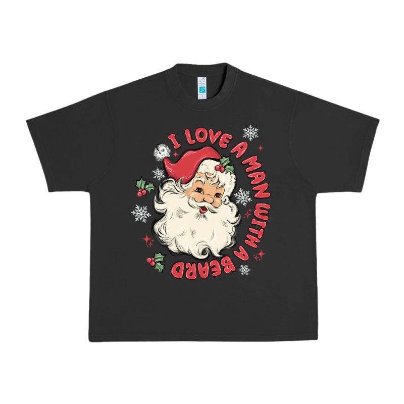 I Love A Man With A Beard Urban Heavy Tee by MaliasSmallBusiness | Teevron
