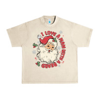 Sandshell i love a man with a beard Urban Heavy Tee - MaliasSmallBusiness