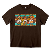 Chocolate Brown western fall gnomes sippy cup Heavy Core Tee - Artiststas