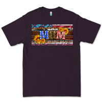 Plum soldier mom license  plate Premium Tee - Artiststas