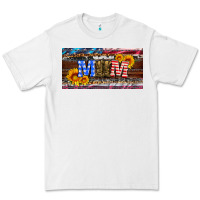 White soldier mom license  plate Premium Tee - Artiststas