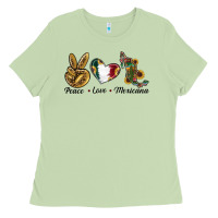 Matcha Peace Love Mexicana Ladies Tee - RanaPortraitStore
