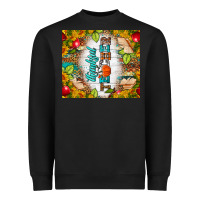 Black thankful teacher fall tumbler Heavyweight Sweatshirt - BundleAndBundleShop