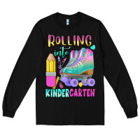 Black rolling into kindergarten Long Sleeve Tee - BundleAndBundleShop