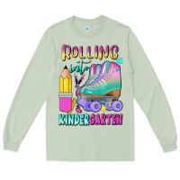 Matcha rolling into kindergarten Long Sleeve Tee - BundleAndBundleShop