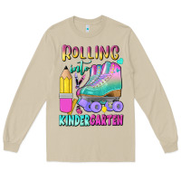 Mushroom rolling into kindergarten Long Sleeve Tee - BundleAndBundleShop
