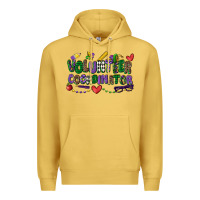Antique Gold volunteer coordinator mardi gras cowgirl Premium Hoodie - CowGirlArtShop