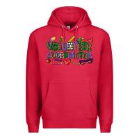 Cardinal volunteer coordinator mardi gras cowgirl Premium Hoodie - CowGirlArtShop