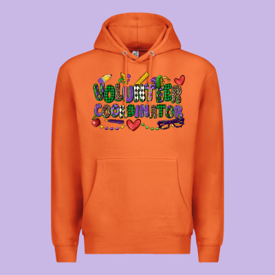 Volunteer Coordinator Mardi Gras Cowgirl Premium Hoodie Designed By Cowgirlartshop