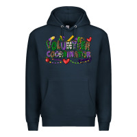 Navy volunteer coordinator mardi gras cowgirl Premium Hoodie - CowGirlArtShop