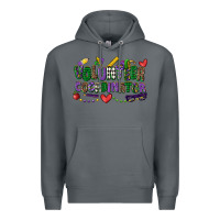 Rock volunteer coordinator mardi gras cowgirl Premium Hoodie - CowGirlArtShop