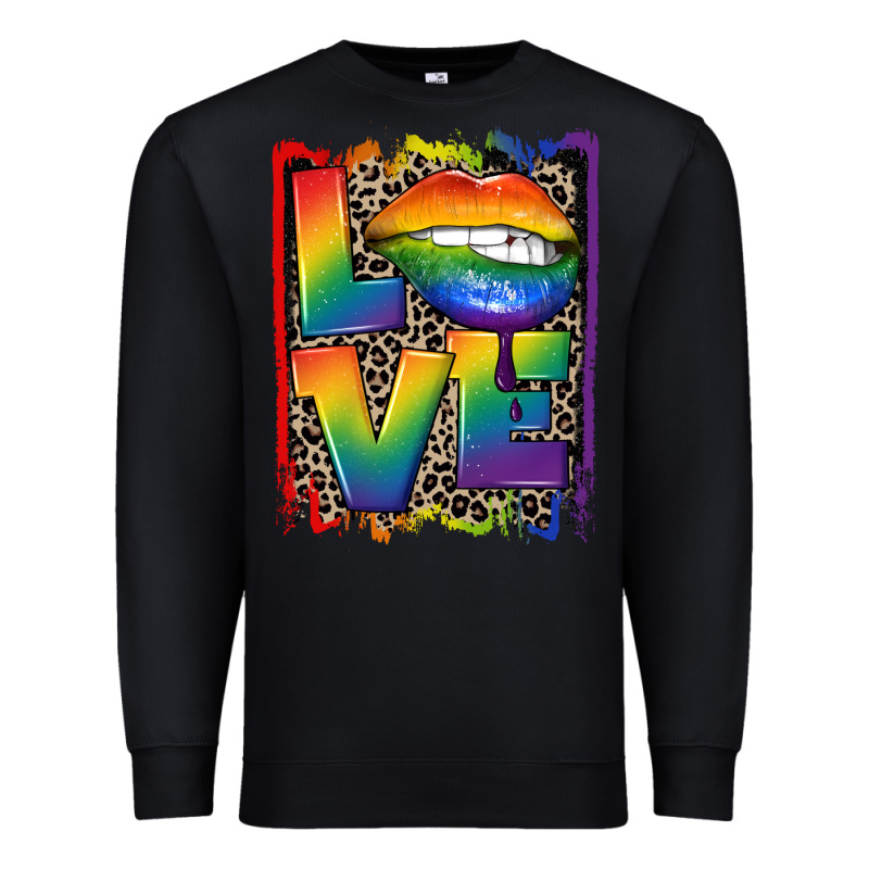 Love Pride Premium Sweatshirt by CowGirlArtShop | Teevron