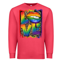 Cardinal Love pride Premium Sweatshirt - CowGirlArtShop