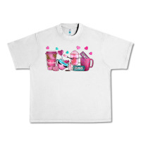 Lunar Rock lash hustler with eyelashes coffee cups Urban Heavy Tee - NancyCooperArtShop