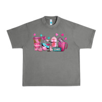 Tornado lash hustler with eyelashes coffee cups Urban Heavy Tee - NancyCooperArtShop