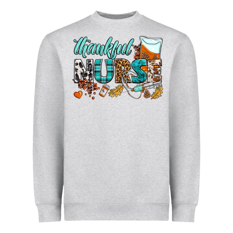 Thankful Nurse Heavyweight Sweatshirt by BundleAndBundleShop | Teevron