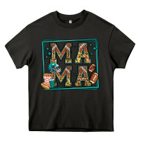 Asphalt american football mama Heavy Core Tee - Jasminsmagicworld
