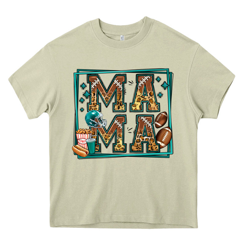American Football Mama Heavy Core Tee by Jasminsmagicworld | Teevron