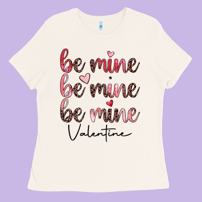 Be Mine Valentine Ladies Tee Designed By Jahusdesignshop