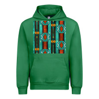 Emerald native american aztec seamless pattern 5 Urban Hoodie - BundleAndBundleShop