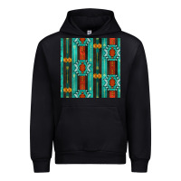 Foreset Green native american aztec seamless pattern 5 Urban Hoodie - BundleAndBundleShop
