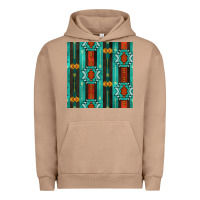 Pigment Burro native american aztec seamless pattern 5 Urban Hoodie - BundleAndBundleShop