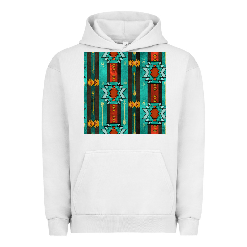 Native American Aztec Seamless Pattern 5 Urban Hoodie by BundleAndBundleShop | Teevron
