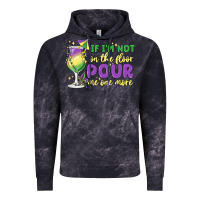 Cloud Black if i'm not on the floor pour me one more Vintage Hoodie - MaliasSmallBusiness