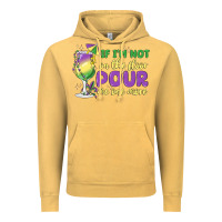 Vintage Mustard if i'm not on the floor pour me one more Vintage Hoodie - MaliasSmallBusiness