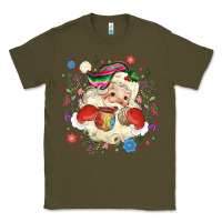 Army Green mexican christmas santa Classic Tee - MaliasSmallBusiness