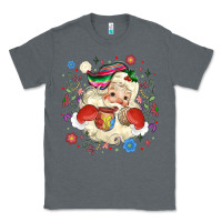 Charcoal Heather mexican christmas santa Classic Tee - MaliasSmallBusiness