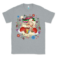 Heather Grey mexican christmas santa Classic Tee - MaliasSmallBusiness