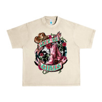 Sandshell lets go girls cowboy boots cowgirl Urban Heavy Tee - NancyCooperArtShop