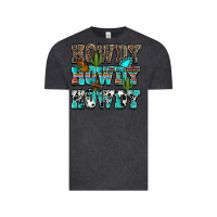 Vintage Black western howdy howdy howdy Vintage Tee - NancyCooperArtShop