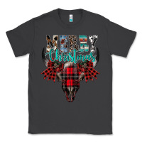 Smoke merry christmas bull skull Classic Tee - CowhideDigitalArt